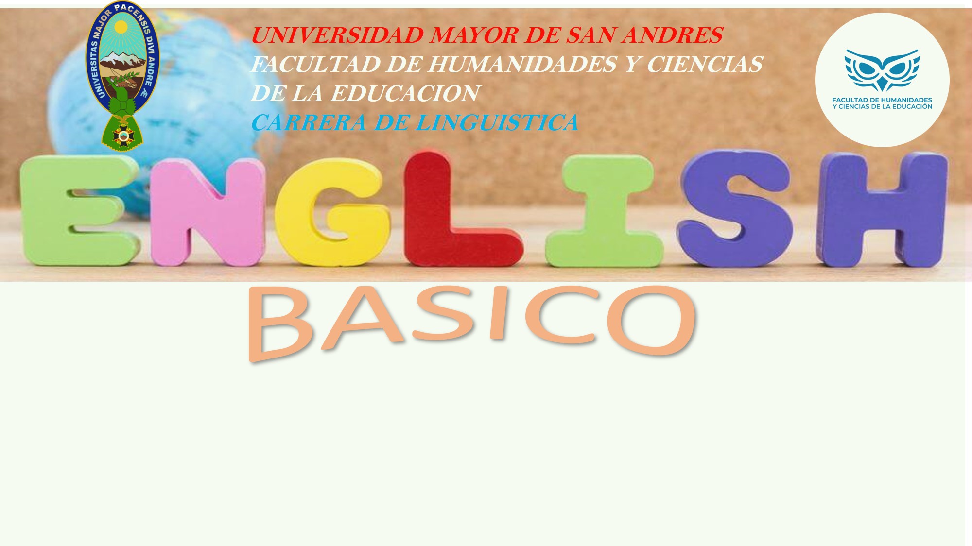 INGLES BASICO